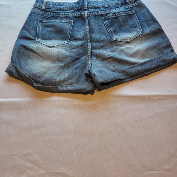 Noracora Dark Denim Shorts‎ - Picture 4 of 5